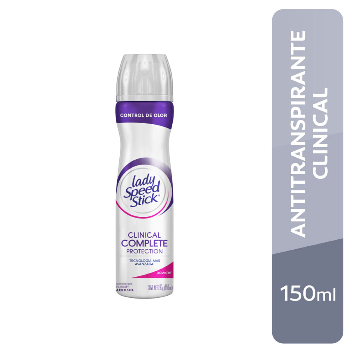 Antitranspirante Aerosol Lady Speed Stick Clinical – Aerosol femenino
