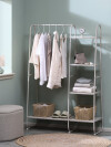 Mueble recibidor RAVNKILDE 4 estantes arena cl Mueble recibidor RAVNKILDE 4 estantes arena cl