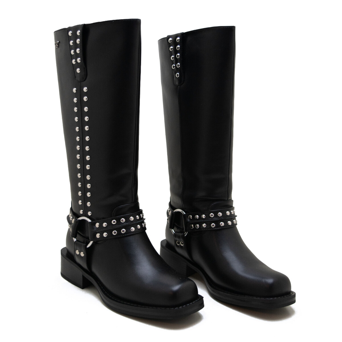 Botas Country caña alta de Mujer - JY3107-7337 - Negro 