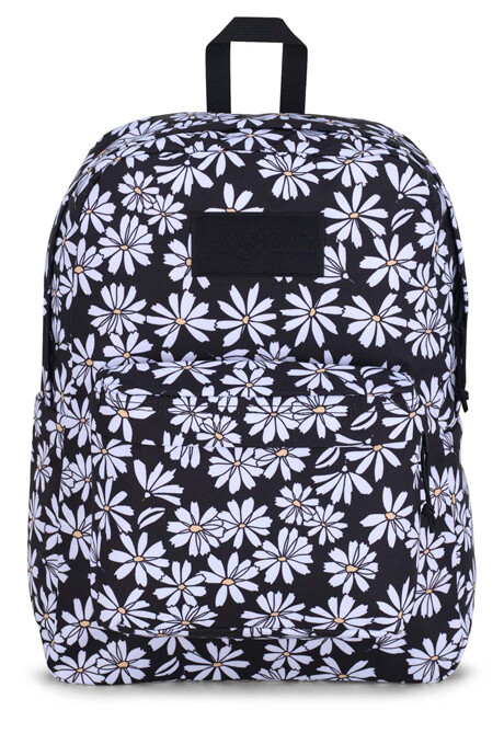 MOCHILA JANSPORT SUPERBREAK PUNK PANSIES BLACK