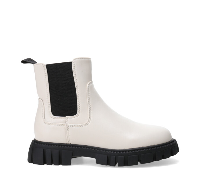 Botas de Niña MINI Miss Carol NARVA con elastico Blanco Hueso