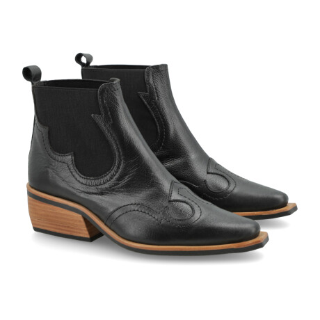 BOTA VENET - CUERO ILSE NEGRO