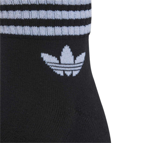 Medias 3S Media al tobillo 3-Pack Unisex Negro