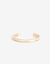 Pulseras Rígidas Esmalte Pulsera Rígida Metal Esmalte - Dorado