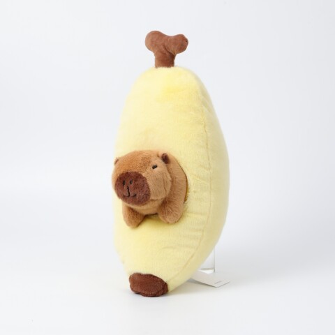 ALMOHADÓN DE PLÁTANO DE 35 CM CON CAPIBARA EN SU INTERIOR ALMOHADÓN DE PLÁTANO DE 35 CM CON CAPIBARA EN SU INTERIOR