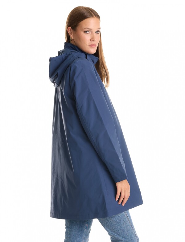 Gabardina Impermeable AZUL