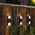 Lampara Foco Solar X2 Jardín Exterior Bidireccional Pared Lampara Foco Solar X2 Jardín Exterior Bidireccional Pared