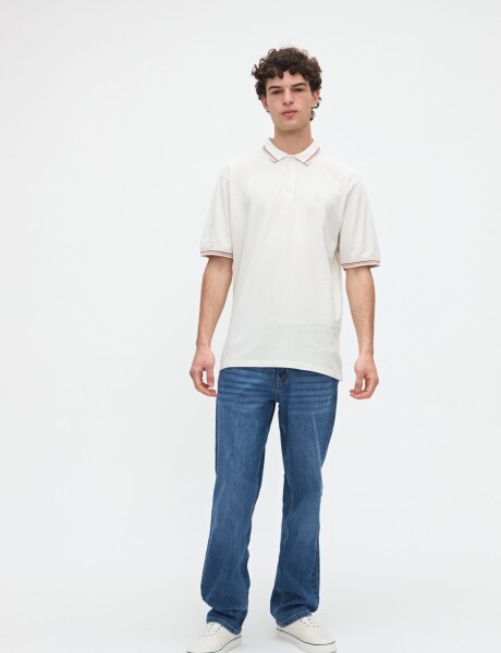 Remera polo Noa Crudo