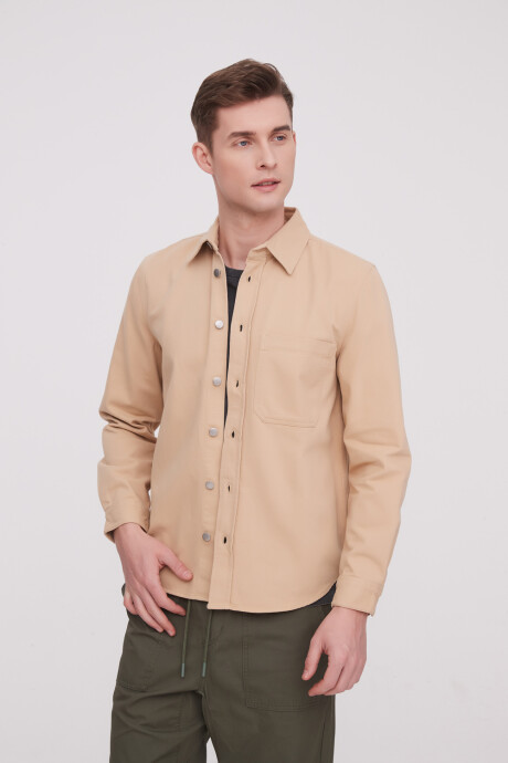 Sobrecamisa Xian Beige