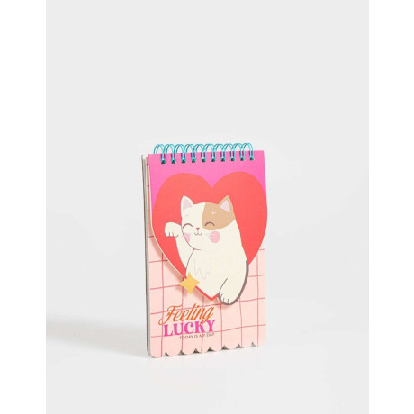 Memo Espiralado Estampa Lucky Combinacion Multicolor