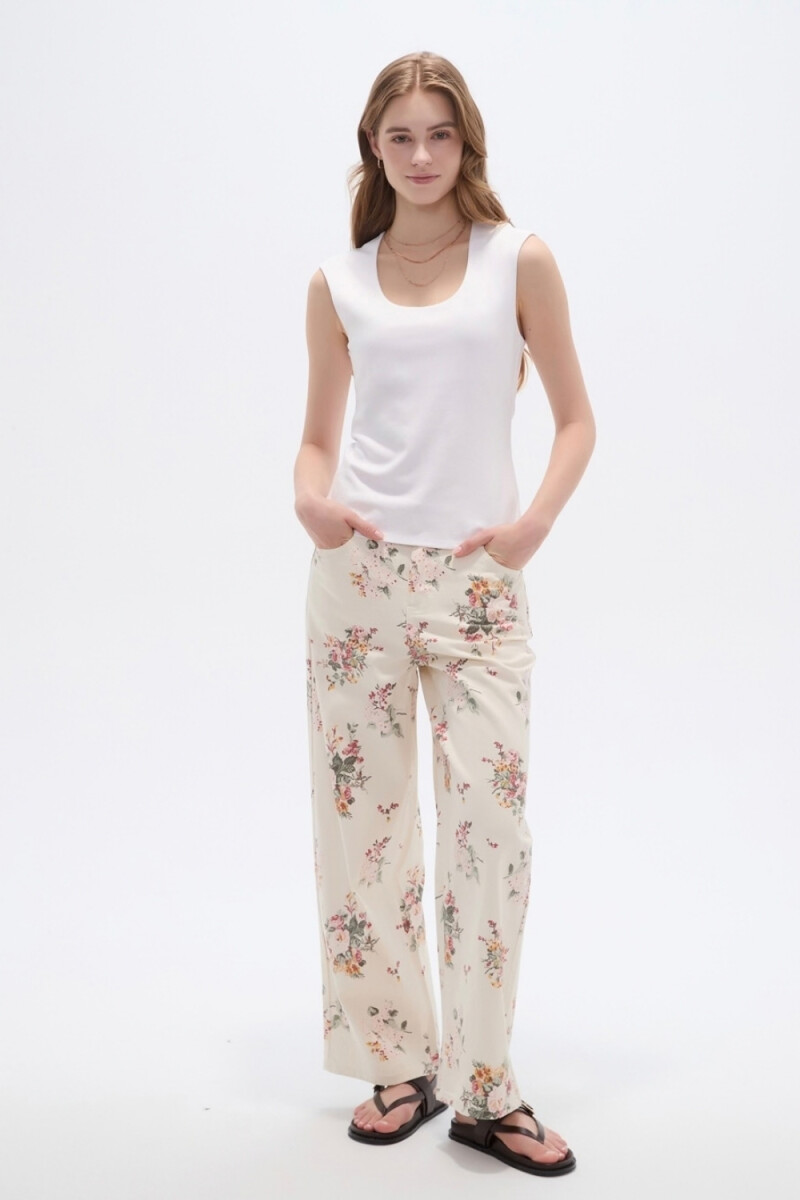 Musculosa Clia - Blanco 