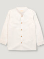 Camisa blanca cuello mao Camisa blanca cuello mao