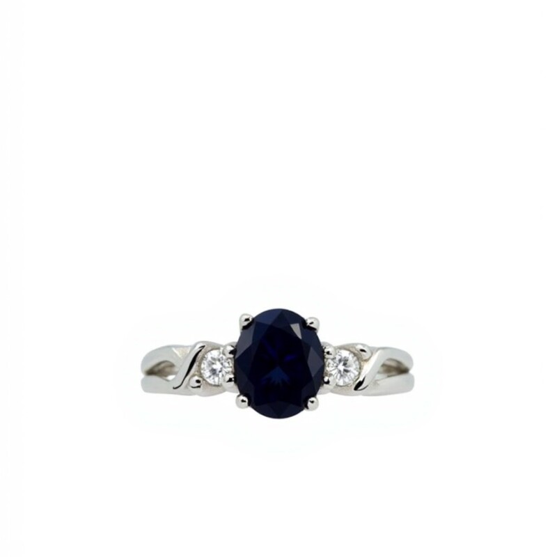 Anillo Halo Zirconia . Plata 925 - AN4755 sinpiedra