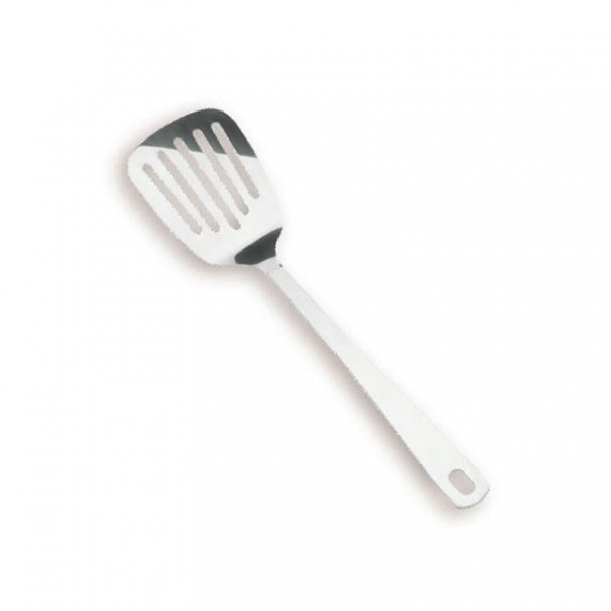 Espátula inox Monoblock perforada 