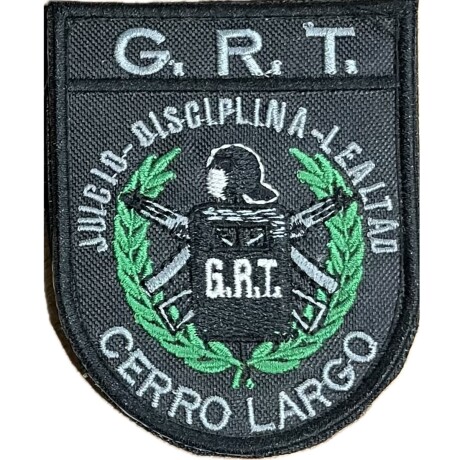 Parche bordado GRT Departamentos Cerro Largo