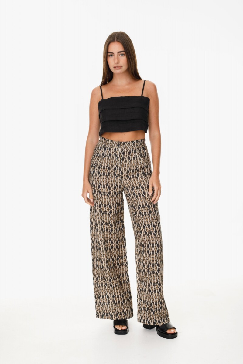 Pantalon New Parque Snake Negro
