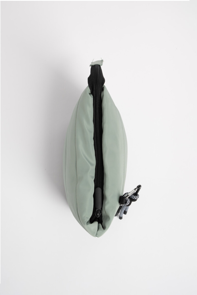 Necessaire capitoneado Verde Seco