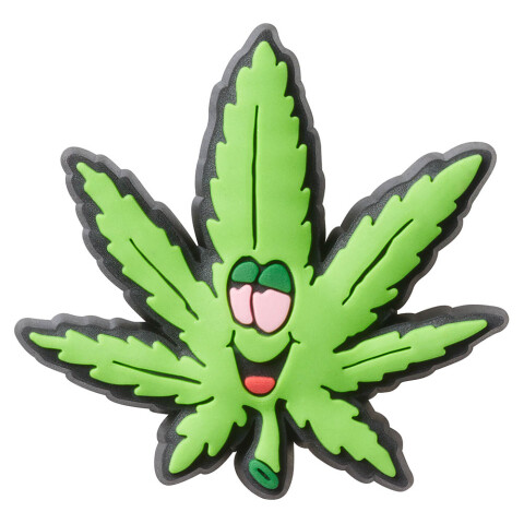 Jibbitz Hemp Leaf Character Multicolor