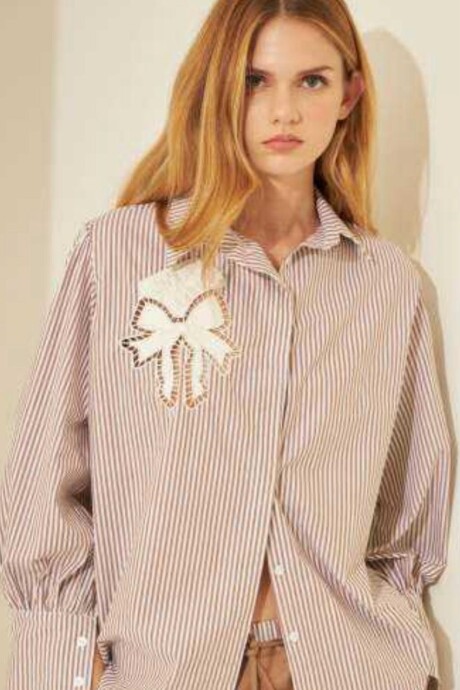 CAMISA SELF LOVE MARRON