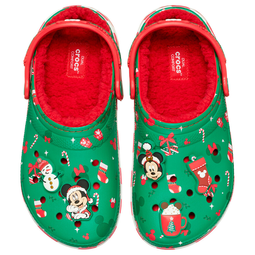 Crocs Mickey Xmas Lined Cls Clg Unisex Multi