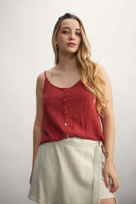 Musculosa Belu Terracota