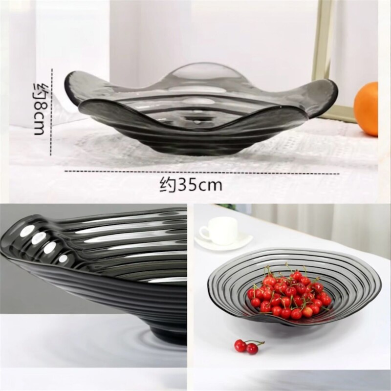 Centro de Mesa de Vidrio con Diseño de Flor Centro de Mesa de Vidrio con Diseño de Flor