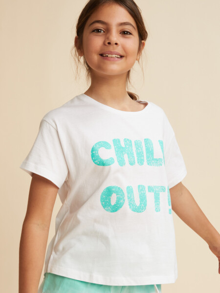 Remera manga corta Chill