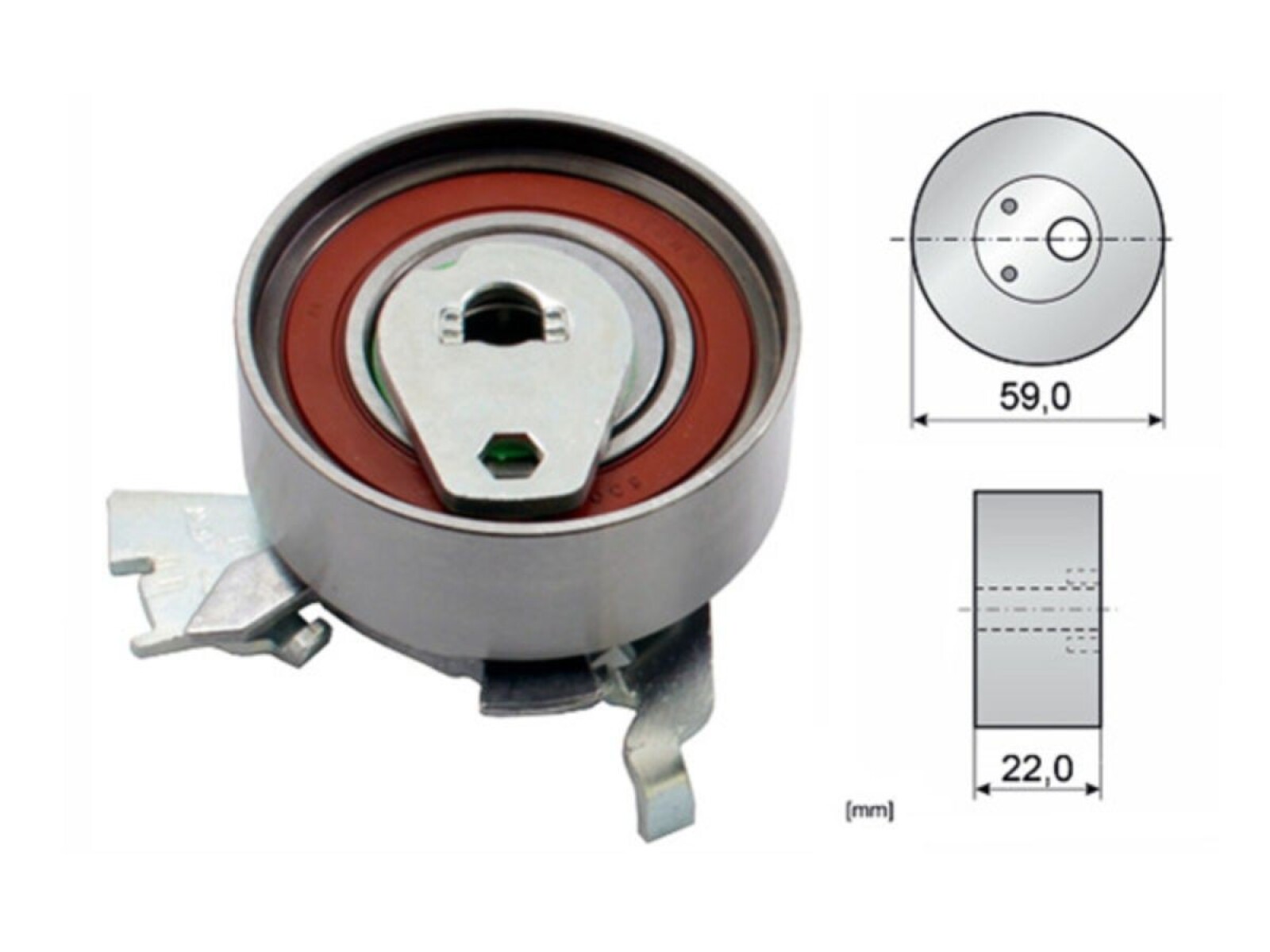 Tensor Correa Distr-Chev/Agile/Celta/Corsa/Monatana/Onix/Prisma-Fiat/Palio/Stilo/Idea 