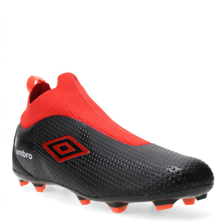 Championes de Hombre Umbro Fútbol 11 Fuzion Negro - Rojo - Blanco