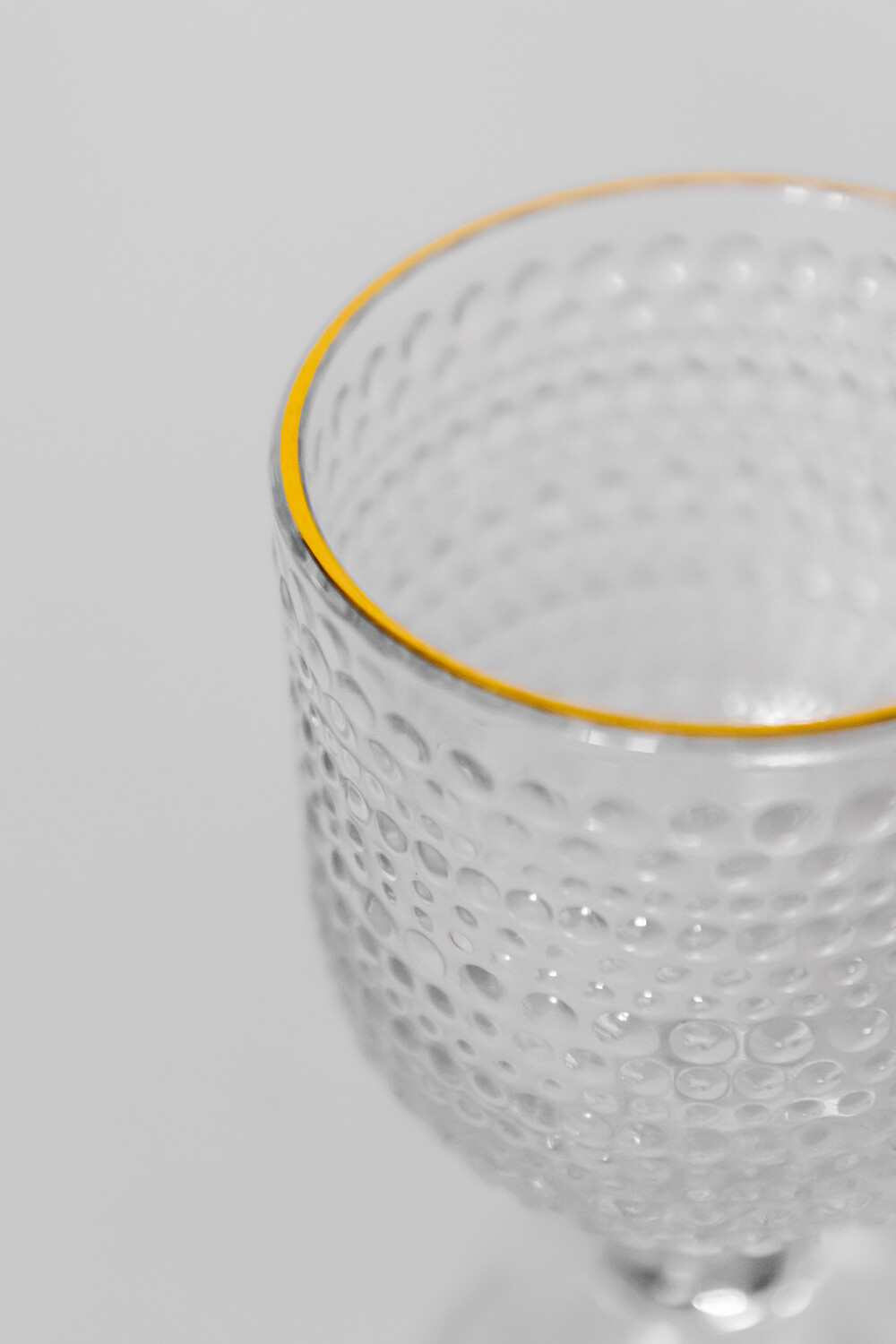 Copa Dots Borde Dorado Estampado 4