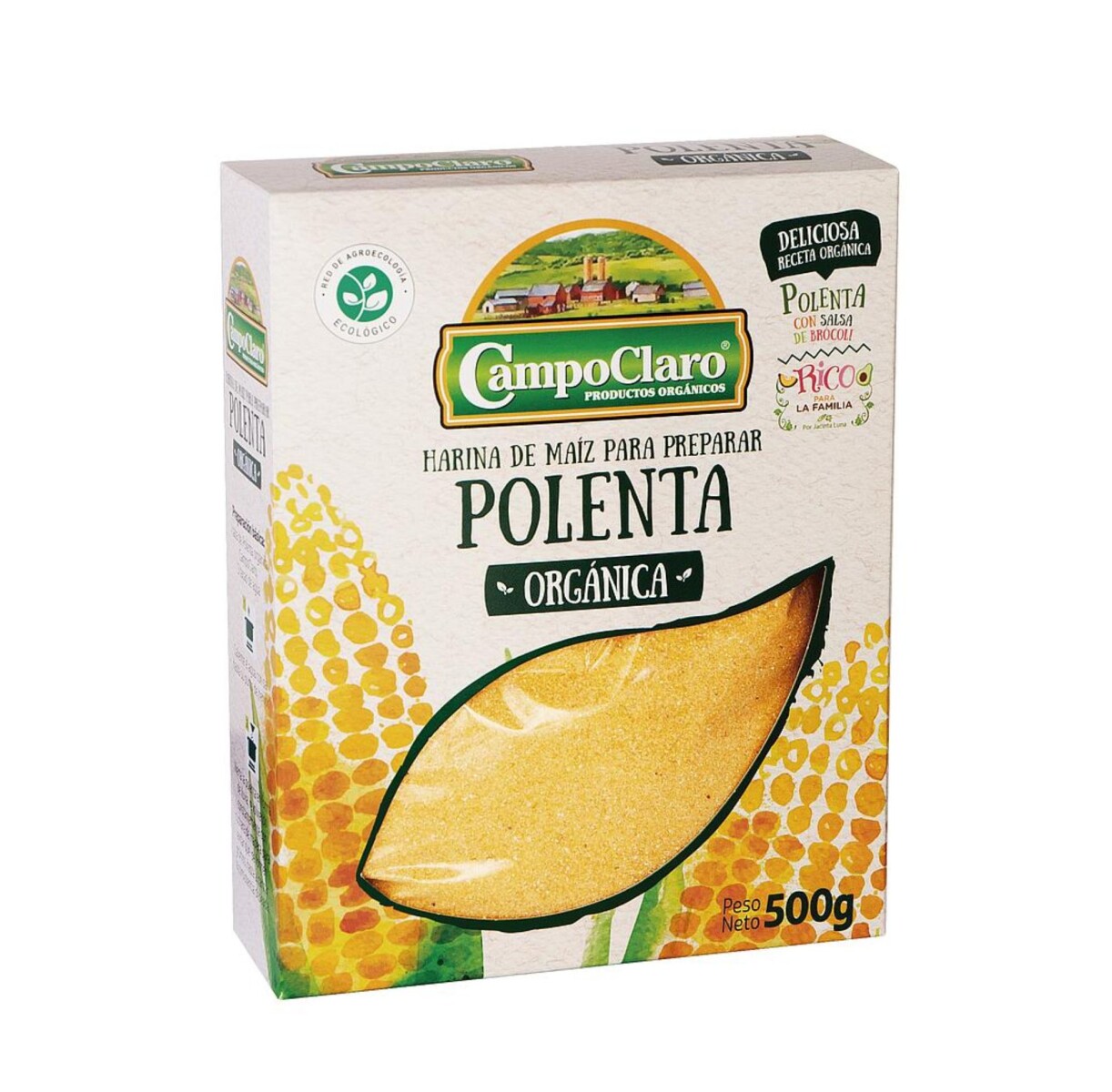 Polenta Orgánica Campo Claro 500g 