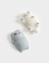 Lúdico Juguetes Set X2 Mini Squishy Para Compartir - Combinacion Multicolor