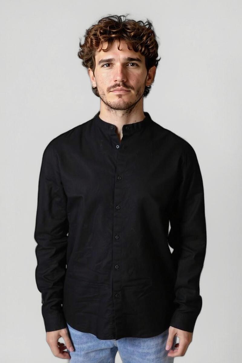 Camisa Hilario - Negro 