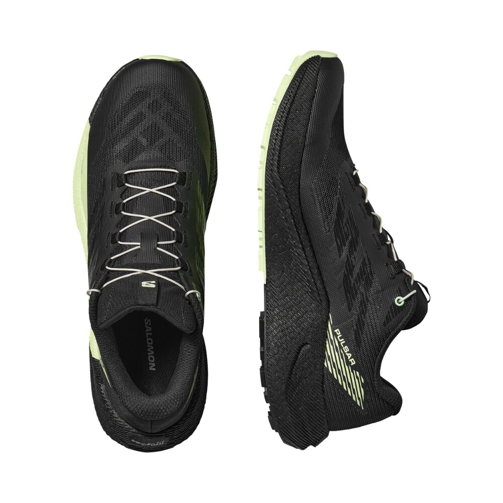 Zapatillas Trail Running Pulsar Hombre Black/black/patina Green