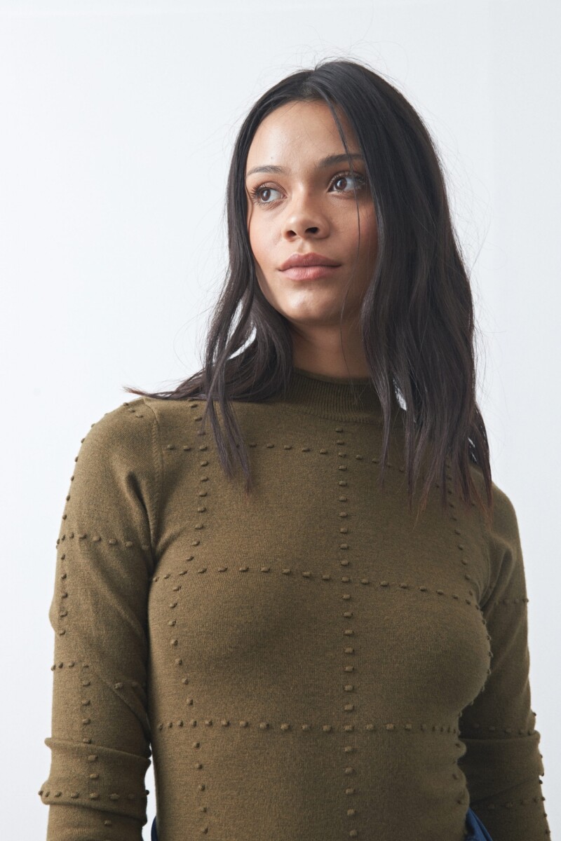 POLERA SOA Verde Musgo