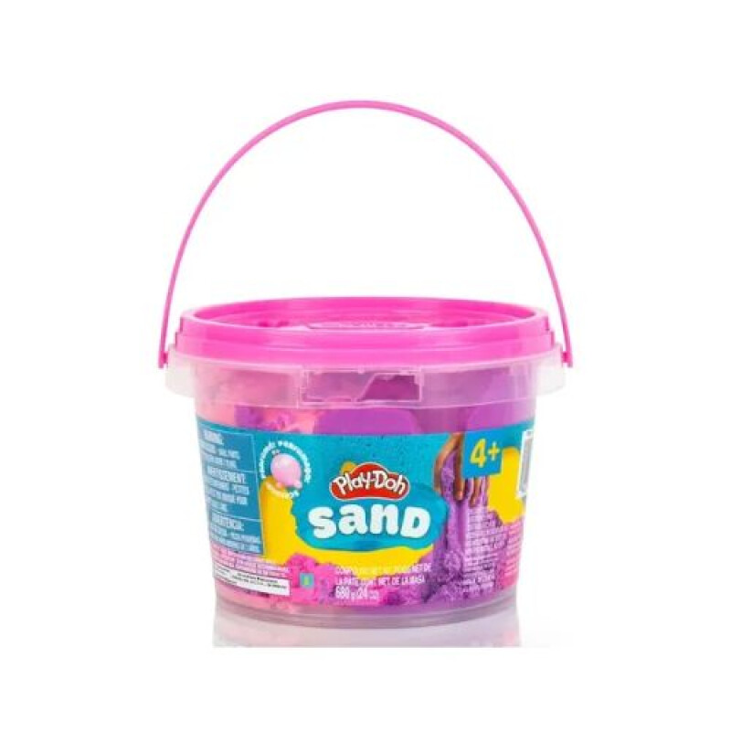 Balde con Arena Moldeable y Estirable Sand 2 Colores Playdoh Balde Con Arena Moldeable Y Estirable Sand 2 Colores Playdoh