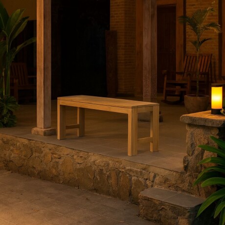 Banco de exterior MOON Natural
