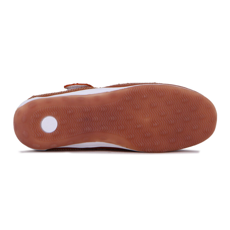 Wonder Guillermina Casual C/velcro Calada S/baja - Cognac Cognac