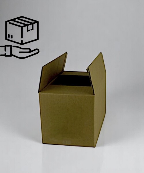 Caja aleta simple 24x14x14 cm. MADERA