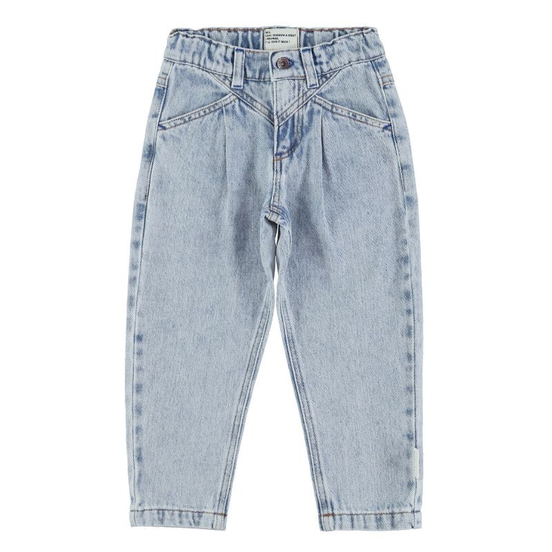 Pantalón Jean Mom Fit - Niños Pantalón Jean Mom Fit - Niños