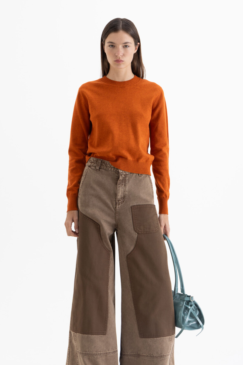 SWEATER VANE Ladrillo