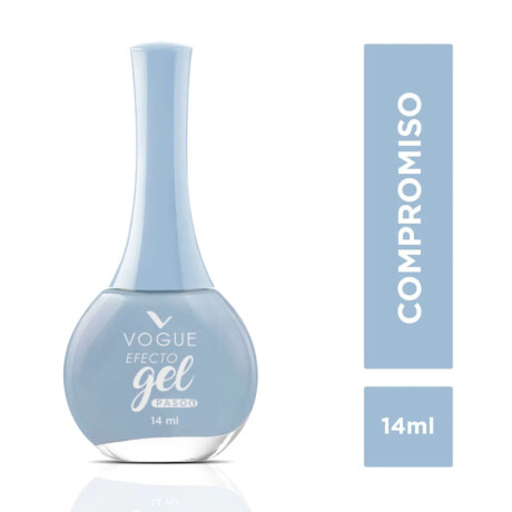 Esmalte Vogue Efecto Gel Compromiso 14ml Esmalte Vogue Efecto Gel Compromiso 14ml