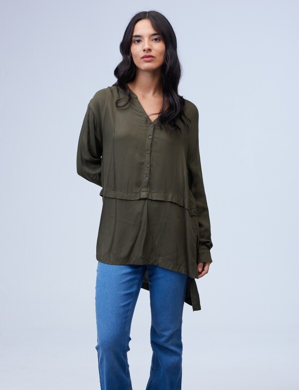 Blusa Larga VERDE