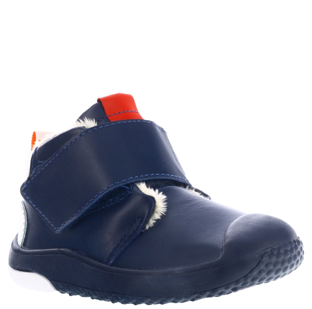 Botas Infantiles Bibi c/Velcro Corderito - Azul Marino - Blanco - Rojo 
