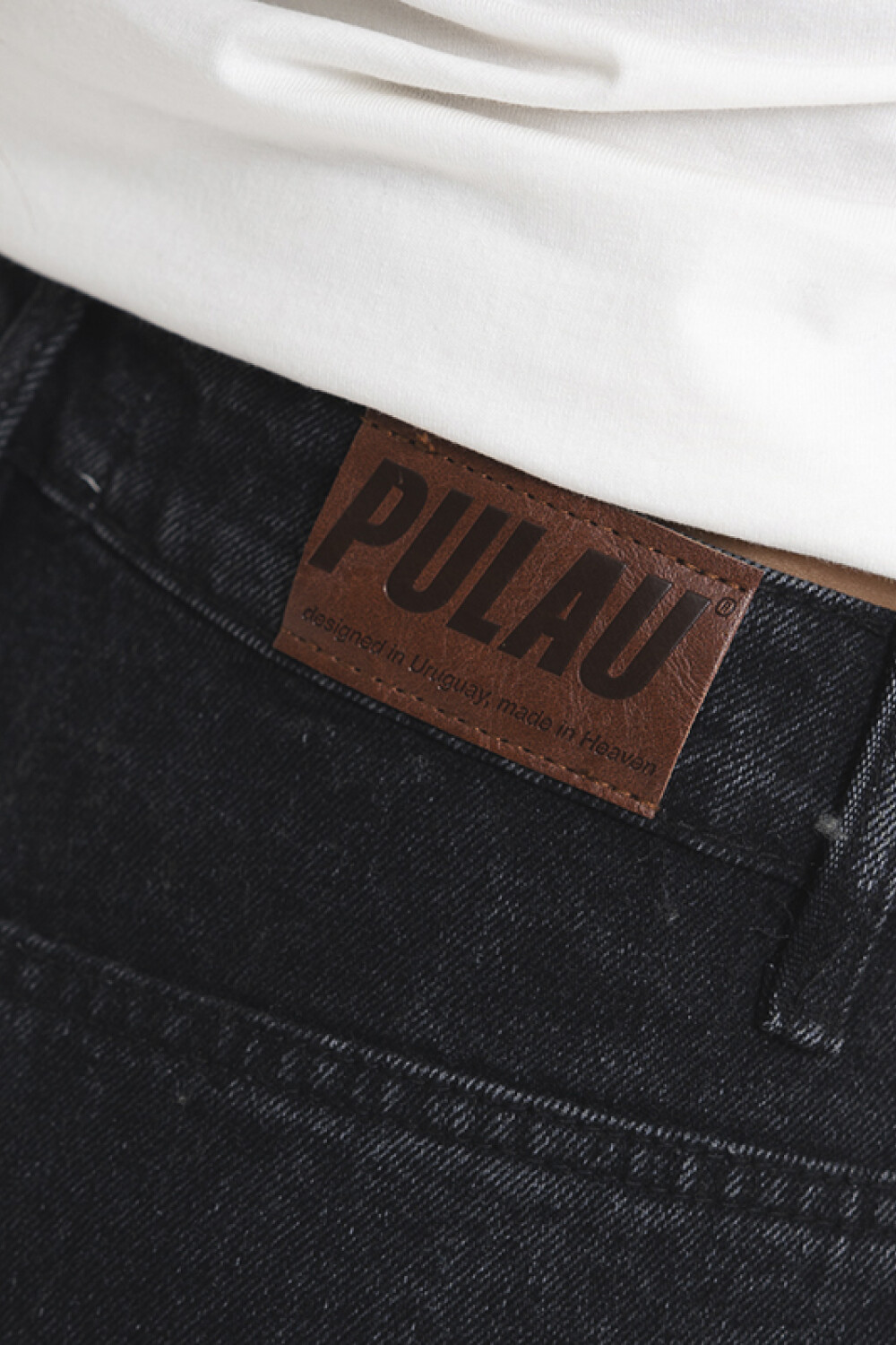 Pantalón Pulau Denim Baggy Negro
