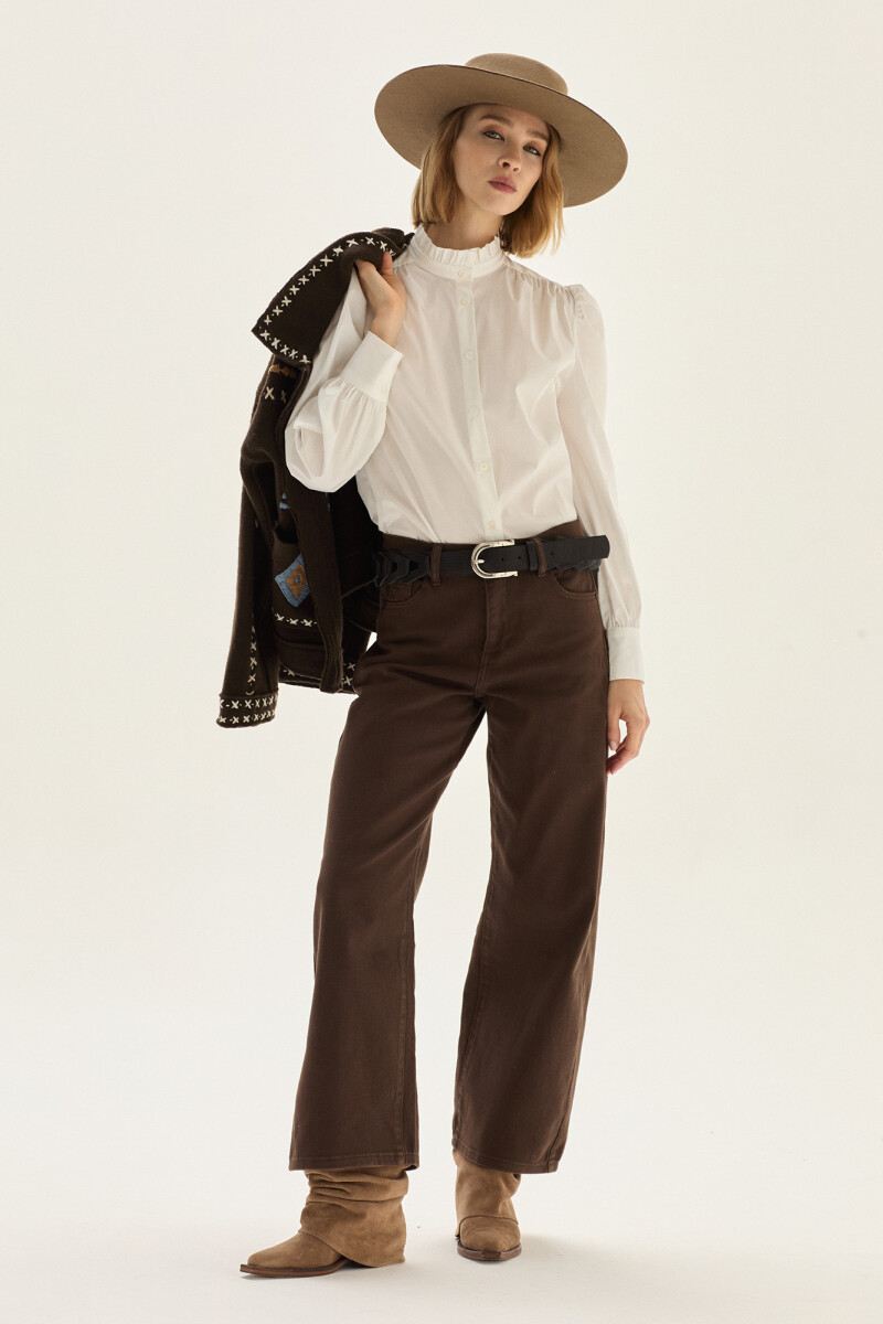 Camisa Francia Blanco