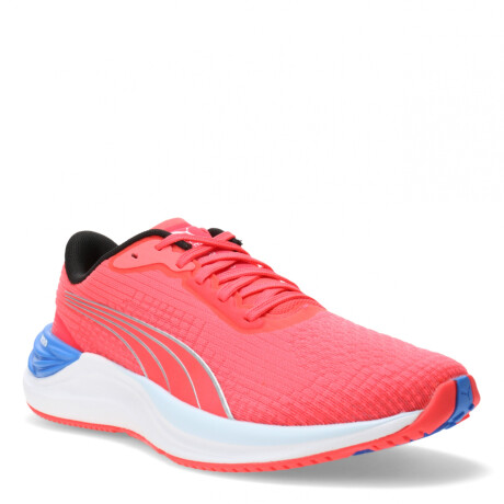 Championes de Mujer Puma Electrify Nitro 3 Rosado - Azul - Negro