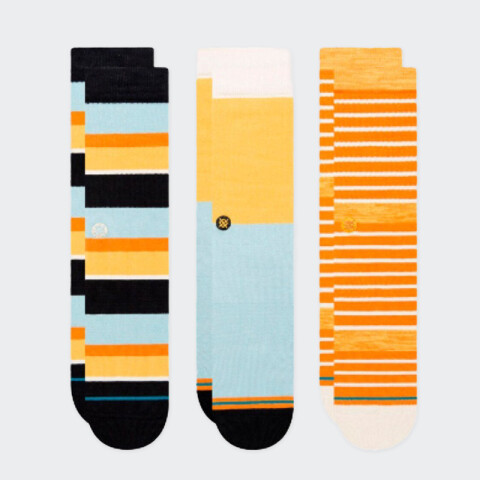 Medias Stance Pascals Pack X3 Multicolor