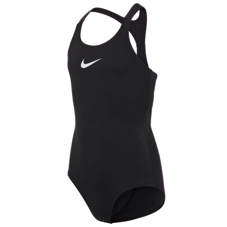 Traje De Baño Racerback One Piece de Niña negro