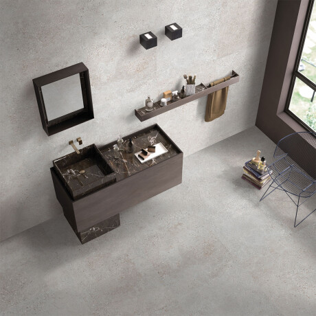 PORCELANATO PARA PISO Y PARED 60X120 MATE RECTIFICADO TIPO PIEDRA/TERRAZO NATURAL GAMAS DE GRIS